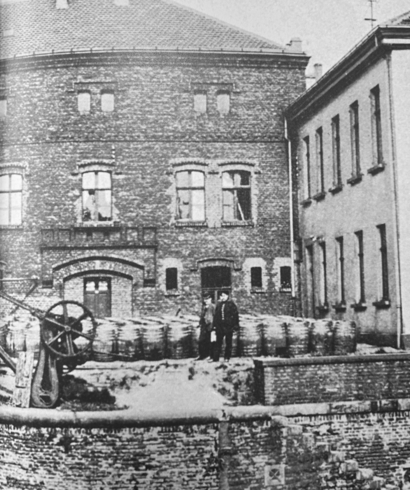 Bau des Zollhafens und des Rheinkanals